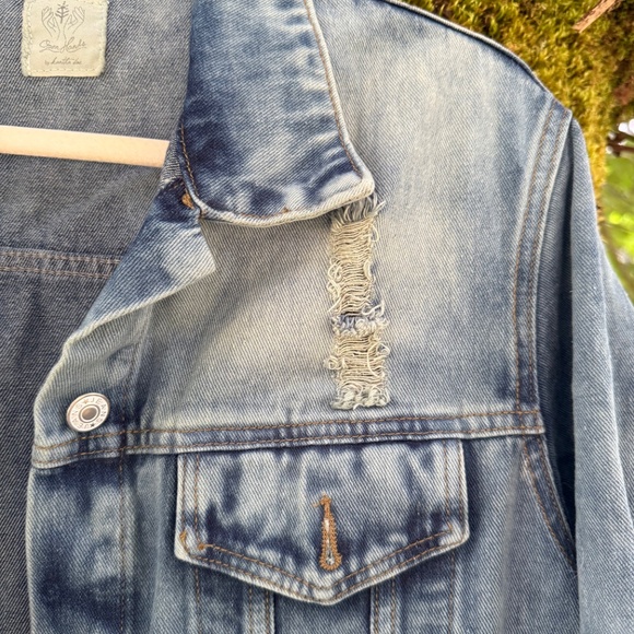 Kantha Bae Denim Duster Jacket - Picture 5 of 8